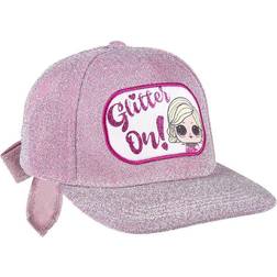 Cerda Gorra Infantil Rosa Brillante con Brillos Llamativos Glitter On