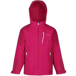 Regatta Kid's Calderdale II Waterproof Hooded Walking Jacket - Dark Cerise