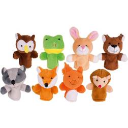 Goki Forest Animals Finger Puppets