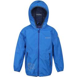 Regatta Peppa Pig Reflective Hooded Jacket - Oxford Blue Dino (RKW267_MZE)