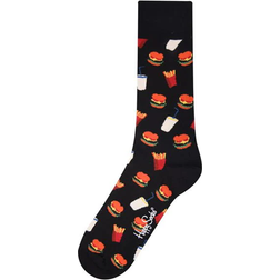 Happy Socks Hamburger Sock - Black