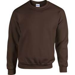 Gildan Heavy Blend Crewneck Sweatshirt Unisex - Dark Chocolate