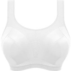 Freya Dynamic Soft Cup Crop Top Sports Bra - White