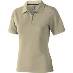 Elevate Calgary Short Sleeve Ladies Polo Shirt - Khaki