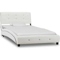 vidaXL Bed with Mattress 69.5cm