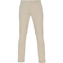 ASQUITH & FOX Casual Chino Broek Naturel