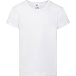 Fruit of the Loom Girl's Valueweight T-Shirt - White (61-005-030)