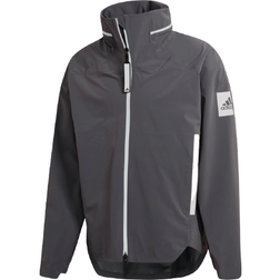 adidas Myshelter Rain Jacket - Grey Five/White