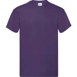 Fruit of the Loom Original Short Sleeve T-shirt - Purple