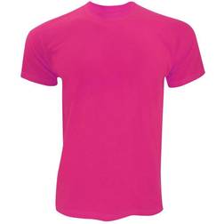 Fruit of the Loom Men's Men's Original Short Sleeve T-shirt - Fuchsia