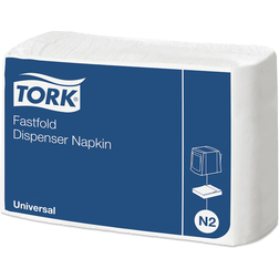 Tork White Fastfold Dispenser Napkin 300pcs