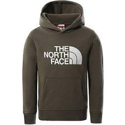 The North Face Youth Peak Hoodie - New Taupe Green/TNF White