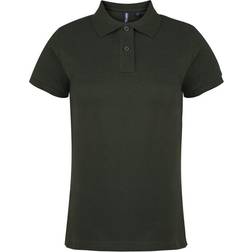 ASQUITH & FOX Women’s Classic Fit Polo Shirt - Bottle Green