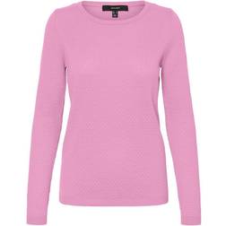 Vero Moda Texture Pullover - Pastel/Pastel Lavender