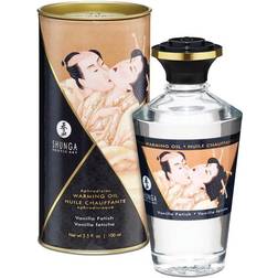 Shunga Aceite de masaje afrodisíaco que calienta Fetiche de vainilla 100ml