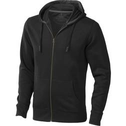 Elevate Arora Hooded Full Zip Sweater - Solid Black