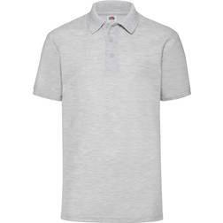 Fruit of the Loom 65/35 Polo Shirt - Heather Grey