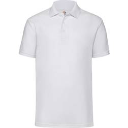 Fruit of the Loom 65/35 Polo Shirt - White