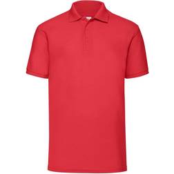 Fruit of the Loom 65/35 Polo Shirt - Red