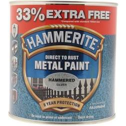 Hammerite - Metal Paint Silver 0.75L