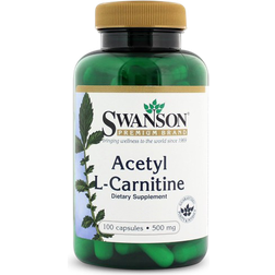 Swanson Acetyl L-Carnitine 500mg 100 Stk.