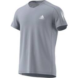 adidas Own The Run T-shirt Men - Halo Silver