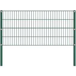 vidaXL Fence Panel with Posts