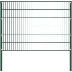 vidaXL Fence Panel with Posts