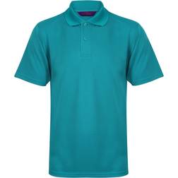 Henbury Coolplus Polo Shirt - Bright Jade