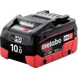 Metabo 18V 10.0Ah LiHD Battery Pack Black