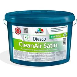 CleanAir Satin 10 Vægmaling Hvid 12.5L