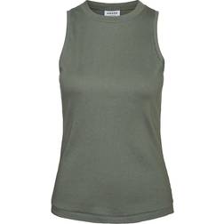 Vero Moda High Neck Sleeveless Top - Green/Laurel Wreath