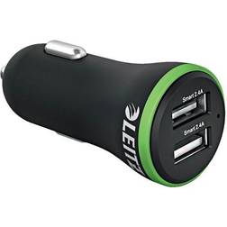 Leitz Car Charger HiSpeed Dual USB 24W