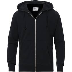 Colorful Standard Classic Organic Zip Hood - Deep Black