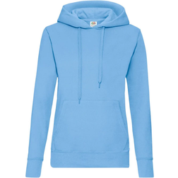 Fruit of the Loom Ladies Classic Hoodie - Sky Blue