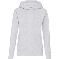 Fruit of the Loom Ladies Classic Hoodie - Heather Grey