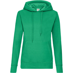 Fruit of the Loom Ladies Classic Hoodie - Kelly Green