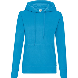 Fruit of the Loom Ladies Classic Hoodie - Azure Blue