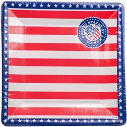 Folat Plates USA Party 8-pack