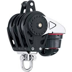 Harken 57mm Triple Ratchamatic Block Swivel Becket Cam Cleat