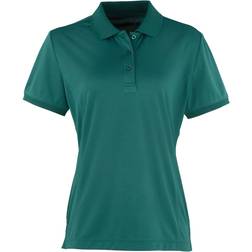 Premier Coolchecker Pique Polo Shirt - Bottle