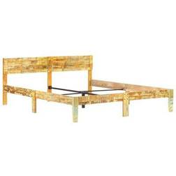 vidaXL Solid Recycled 73cm Sengeramme 180X200cm