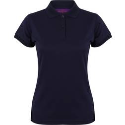 Henbury Ladies Coolplus Polo Shirt - Oxford Navy