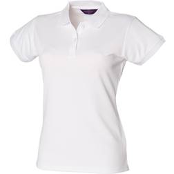 Henbury Ladies Coolplus Polo Shirt - White