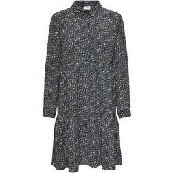 Jacqueline de Yong Piper Jurk Spectra Geel - Vrouw