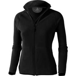 Elevate Womens Brossard Micro Fleece Jacket - Solid Black