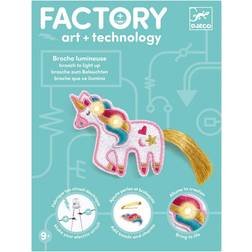 Djeco Unicorn Light-Up Brooch