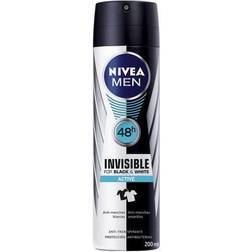 Nivea Men Invisible Black & White Active Deo Spray 200ml