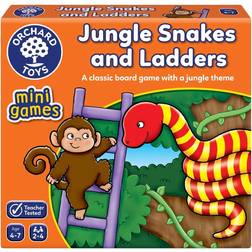 Orchard Toys Jungle Snakes & Ladders Mini Game