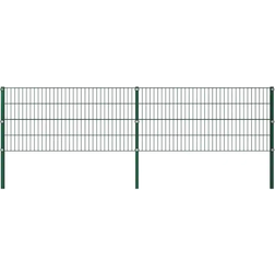 vidaXL Fence Panel with Posts